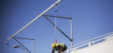 Flexbow system to ensure access on top of trucks - Tarragona, Spain