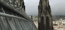 Historical landmark maintenance - Clermont-Ferrand, France